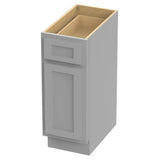 Vanity Art 12 in. W x 21 in. D x 32.5 in. H 1-Drawer Bath Vanity Cabinet Only in Gray