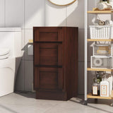 Vanity Art 15 in. W x 21 in. D x 32.5 in. H 3-Drawers Bath Vanity Cabinet Only in Brown