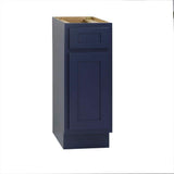 Vanity Art 12 in. W x 21 in. D x 32.5 in. H 1-Drawer Bath Vanity Cabinet Only in Blue