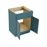 Vanity Art 24 in. W x 21 in. D x 32.5 in. H 2-Doors Bath Vanity Cabinet without Top in Sea Green