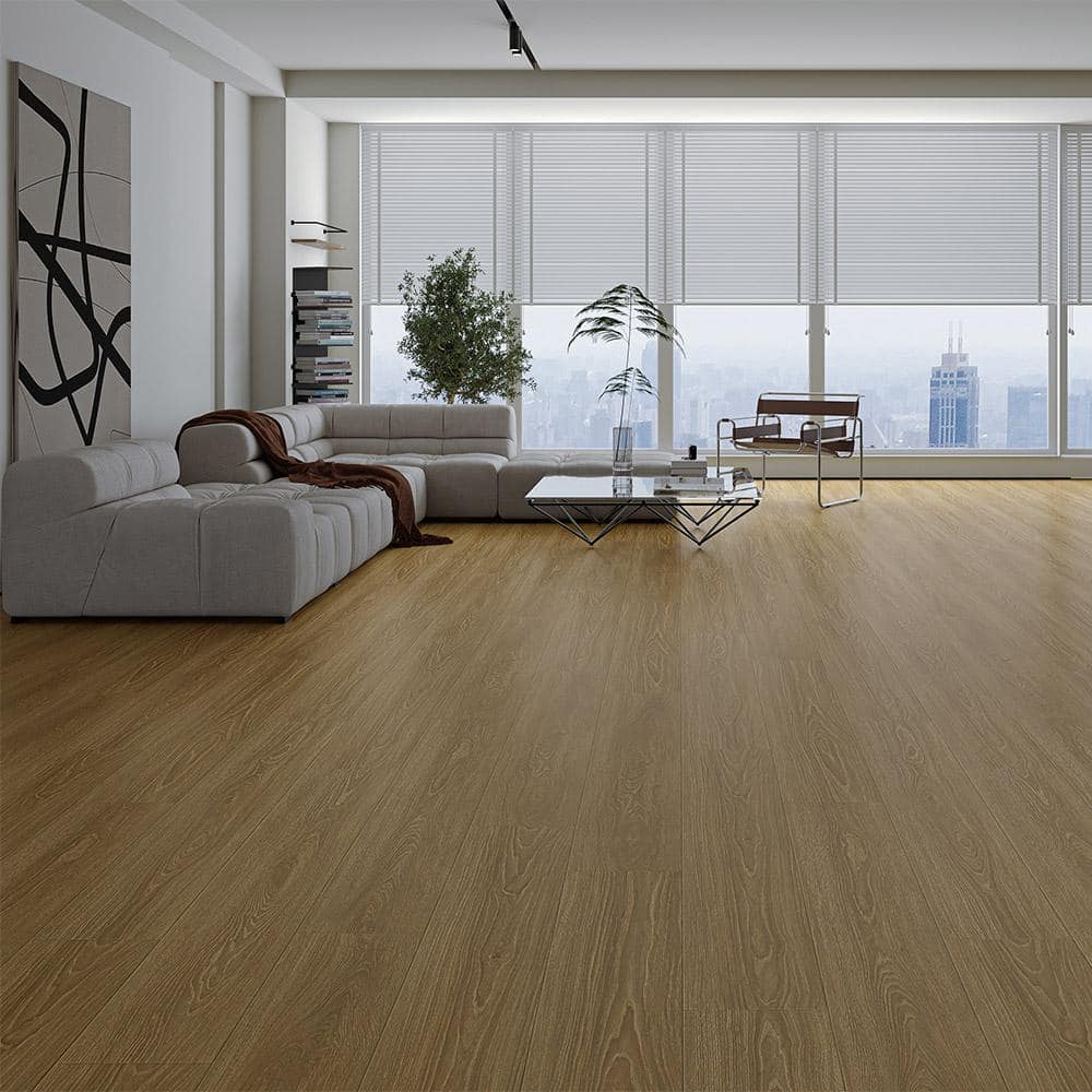 Selkirk Vast Citadel 13 mm T x 7.7 in. W Waterproof Laminate Wood Flooring (17.96 sq. ft./case)