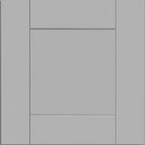 Contractor Express Cabinets Arlington Veiled Gray Plywood Shaker Stock Assembled Base Kitchen Cabinet Soft Close 9 in W x 24 in D x 34.5 in H