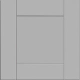 Contractor Express Cabinets Arlington Veiled Gray Plywood Shaker Stock Assembled Base Kitchen Cabinet Soft Close 36 in W x 24 in D x 34.5 in H