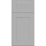 Contractor Express Cabinets Arlington Veiled Gray Plywood Shaker Stock Assembled Wall Kitchen Cabinet Soft Close 30 in W x 12 in D x 36 in H