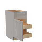 Home Decorators Collection Veiled Gray Shaker Base Kitchen Cabinet