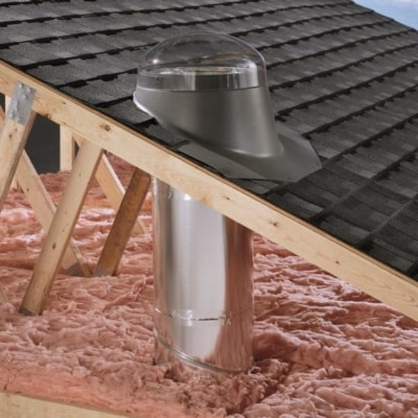 VELUX Rigid Sun Tunnel® Skylight - Pitched Metal Flashing image 3