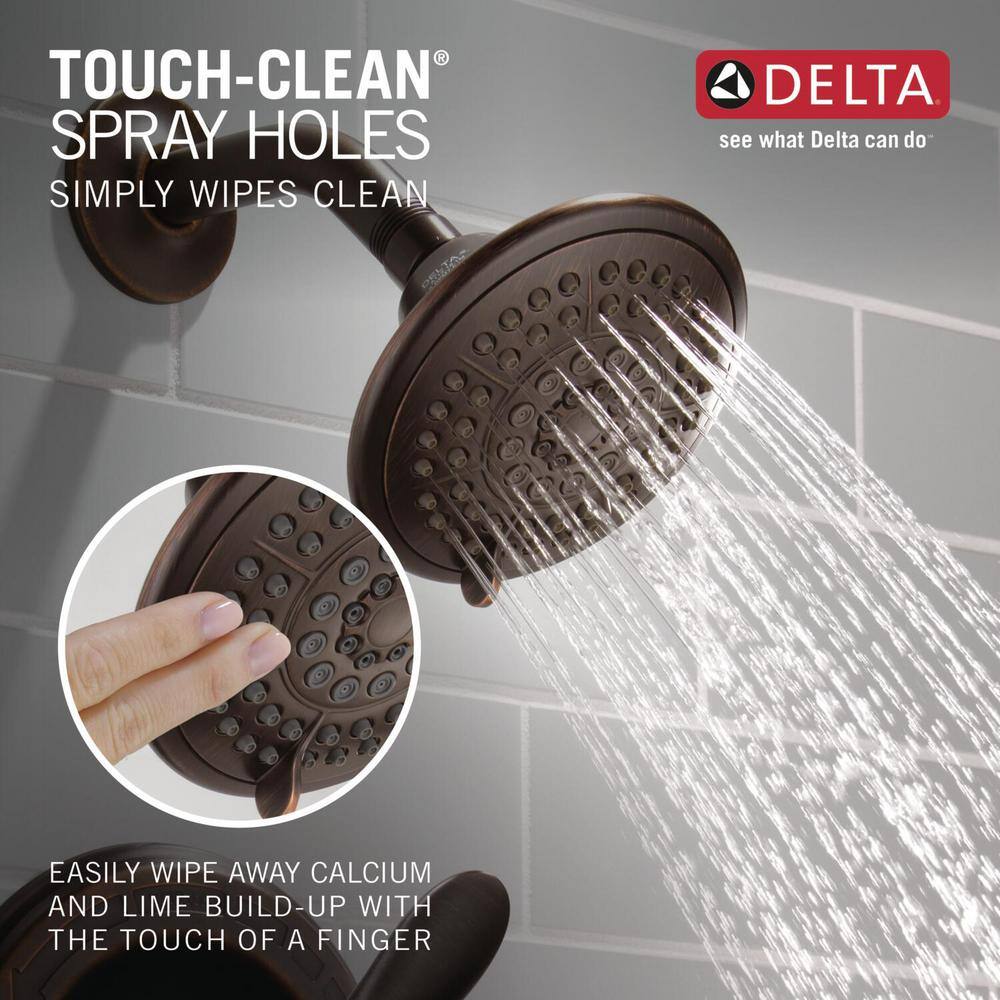 Delta Linden Venetian Bronze 1-Handle Shower Faucet Trim Kit (Valve Not Included)