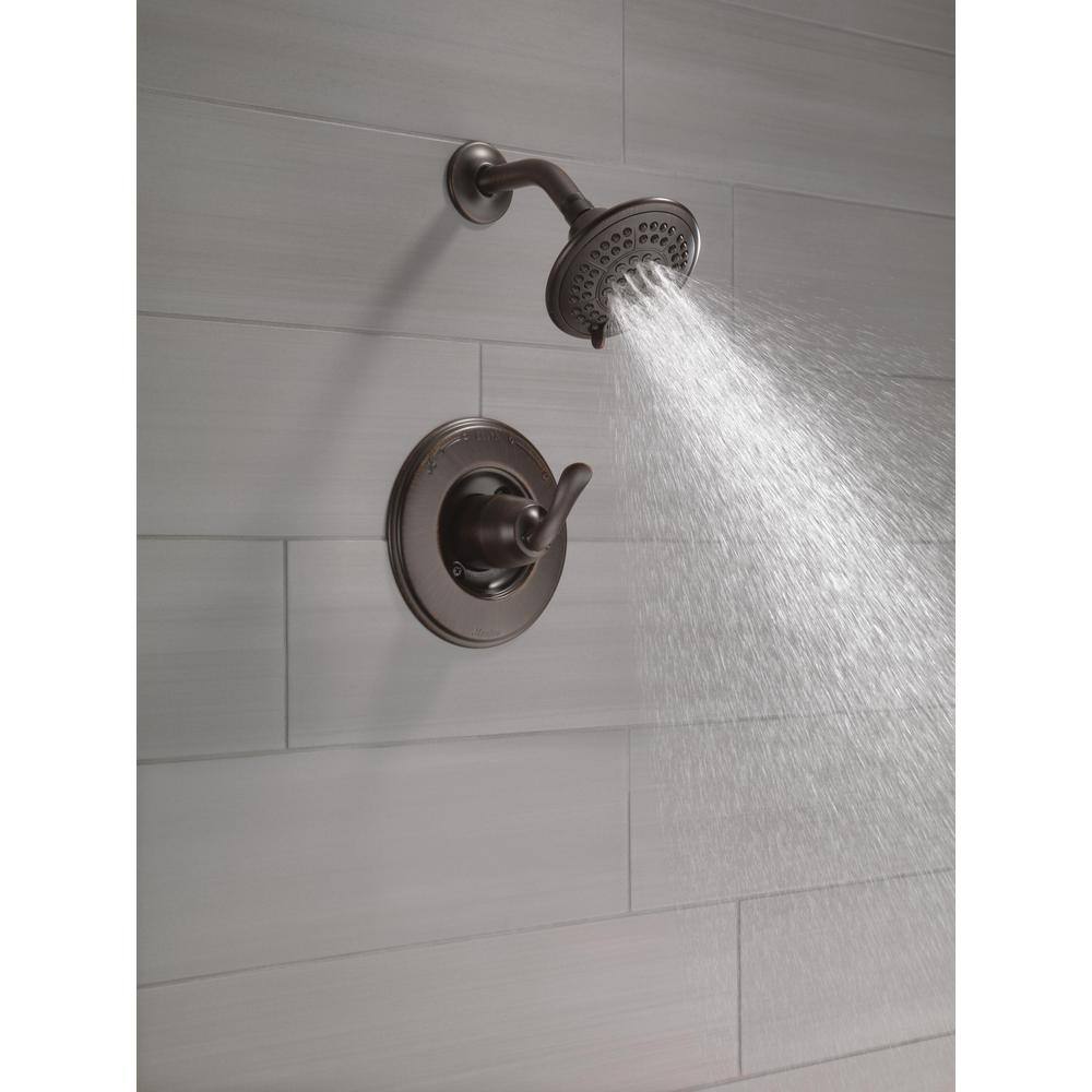 Delta Linden Venetian Bronze 1-Handle Shower Faucet Trim Kit (Valve Not Included)