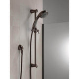Delta 3-Spray Slide Bar Hand Shower, 24-in Bar, Venetian Bronze, 2.5 GPM, 70-in Hose