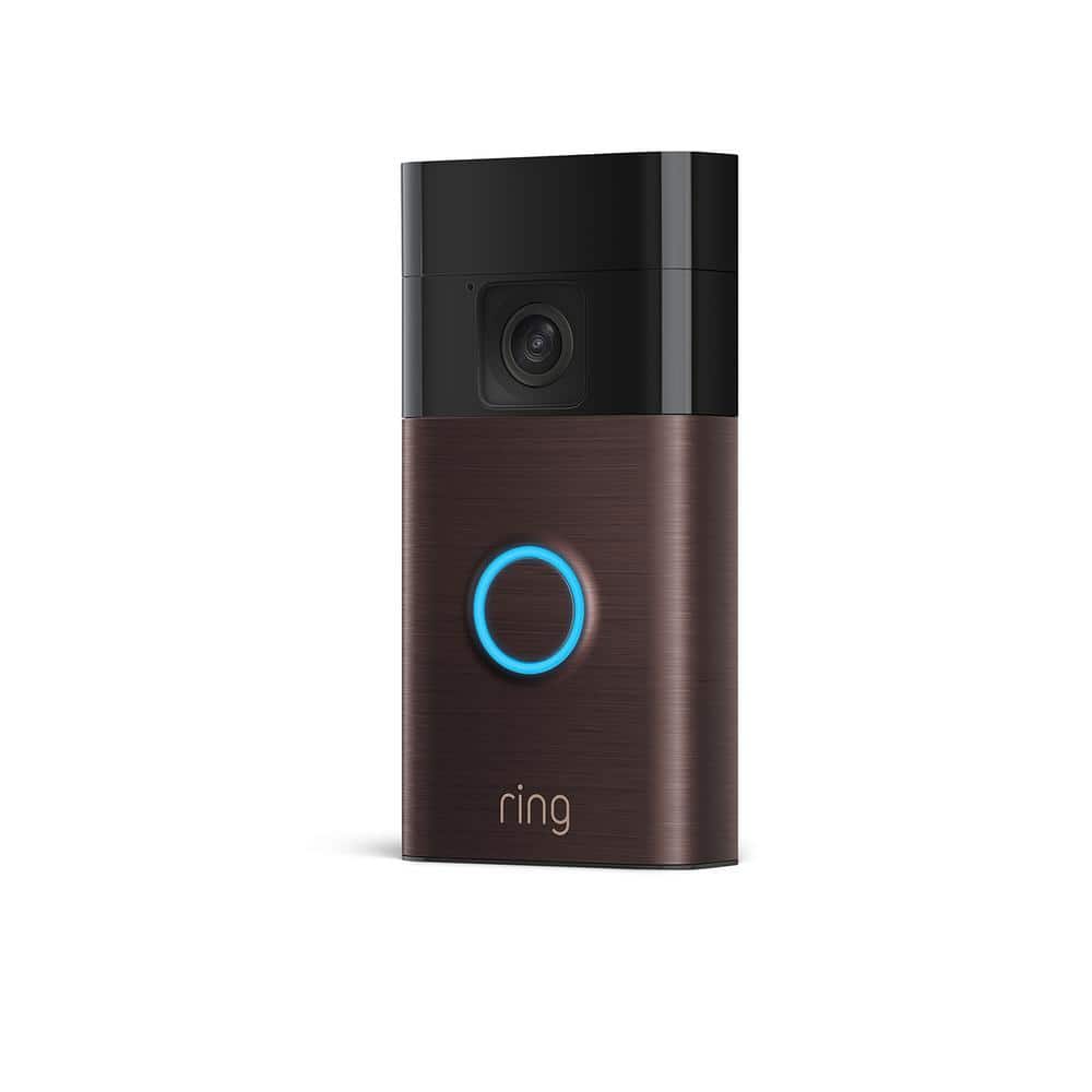 Ring Battery Doorbell with Head-to-Toe HD Video, Live View with 2-Way Talk, and Motion Detection and Alerts - Venetian Bronze
