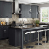 Richmond Venetian Onyx Plywood Shaker Ready to Assemble Lazy Suzan Corner Kitchen Cabinet 33 in W x 21 in D x 34.5 in H