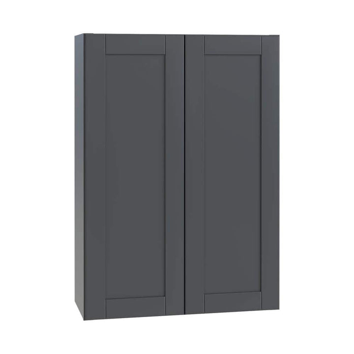 Richmond Venetian Onyx Plywood Shaker Stock Ready to Assemble Wall Kitchen Cabinet Sft Cls 24 in W x 12 in D x 30 in H