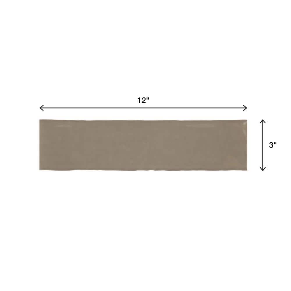 Daltile Artigiano Venice Status Glossy 3 in. x 12 in. Glazed Ceramic Wall Tile (5.28 sq. ft./Case)
