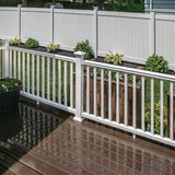 Veranda Traditional/Williamsburg White Line Bracket Kit (4-Piece)