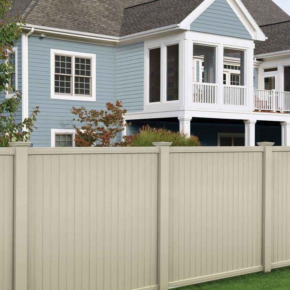 Veranda Tan Vinyl Fence Bracket Kit