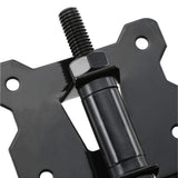 Veranda Black Steel Corner Hinge
