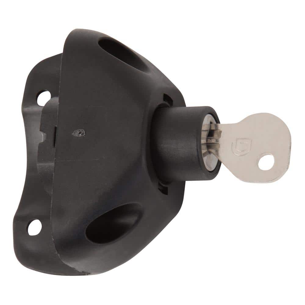 Veranda Black Lokk Latch with External Access Kit