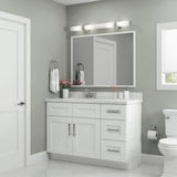 Arlington Vesper White Plywood Shaker Stock Assembled Wall Kitchen Cabinet Soft Close 27 in W x 12 in D x 30 in H