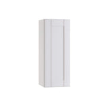Contractor Express Cabinets Arlington Vesper White Plywood Shaker Stock Assembled Wall Kitchen Cabinet Soft Close 9 in W x 12 in D x 36 in H