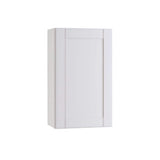 Contractor Express Cabinets Arlington Vesper White Plywood Shaker Stock Assembled Wall Kitchen Cabinet Soft Close 18 in W x 12 in D x 36 in H