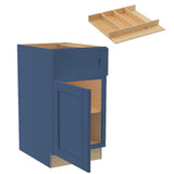 Home Decorators Collection Washington Vessel Blue Shaker Base Cabinet