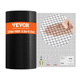 VEVOR Hardware Cloth 24 in. x 100 ft. Galvanized Wire Mesh Roll 19 Gauge Chicken Wire Fence Roll