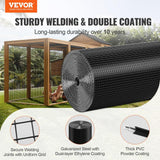 VEVOR Hardware Cloth 24 in. x 100 ft. Galvanized Wire Mesh Roll 19 Gauge Chicken Wire Fence Roll