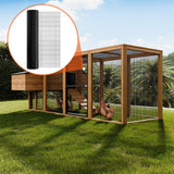 VEVOR Hardware Cloth 0.001 in. x 4 ft. x 50 ft. Galvanized Wire Mesh Roll 19 Gauge Chicken Wire Fence Roll Hardware Cloth