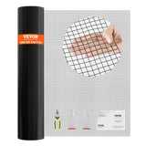VEVOR Hardware Cloth 0.001 in. x 4 ft. x 50 ft. Galvanized Wire Mesh Roll 19 Gauge Chicken Wire Fence Roll Hardware Cloth