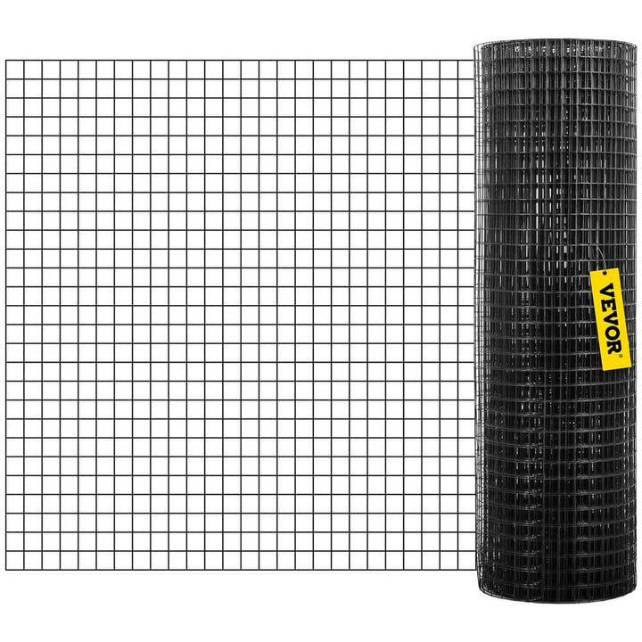 VEVOR Hardware Cloth 24 in. x 50 ft. Galvanized Steel Vinyl Coated 16-Gauge Chicken Wire Fencing for Garden Fencing
