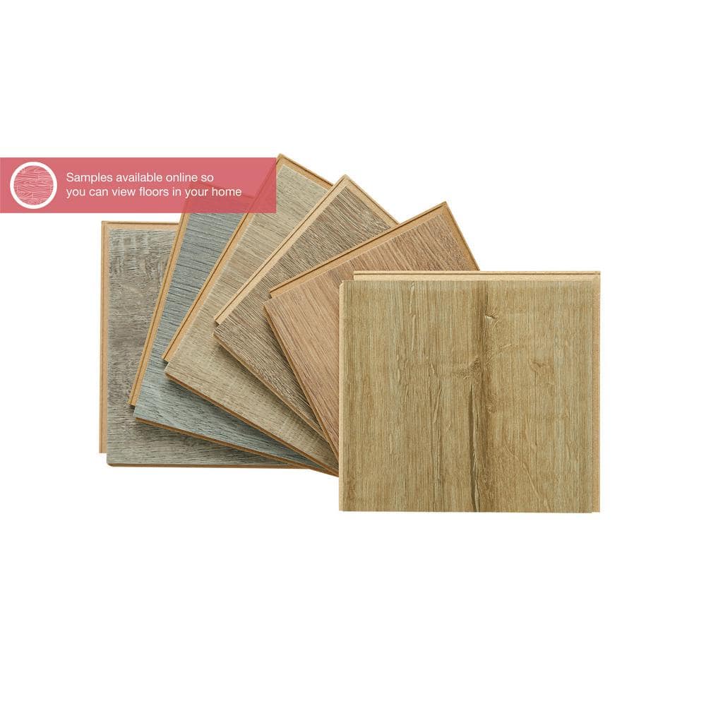Pergo Outlast+ Vienna Oak 12 mm T x 7.4 in. W Waterproof Laminate Wood Flooring (19.63 sqft/case)