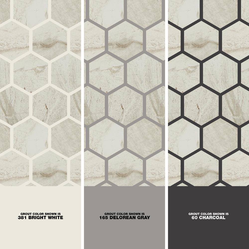 MSI Vigo Gris Hexagon 12 in. x 12 in. Matte Ceramic Floor and Wall Tile (8 sq. ft./Case)
