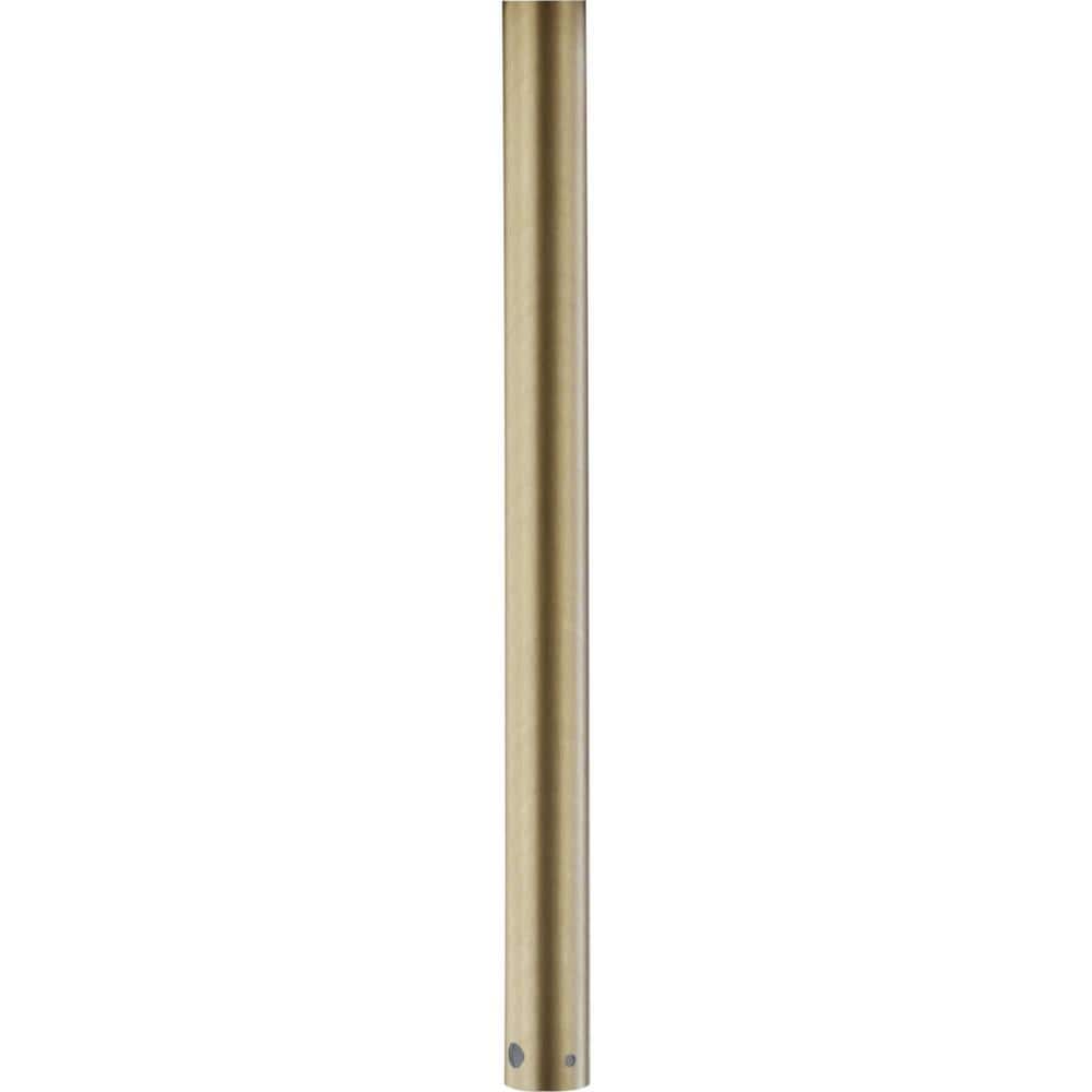 Progress Lighting 18 in. Vintage Brass Ceiling Fan Downrod