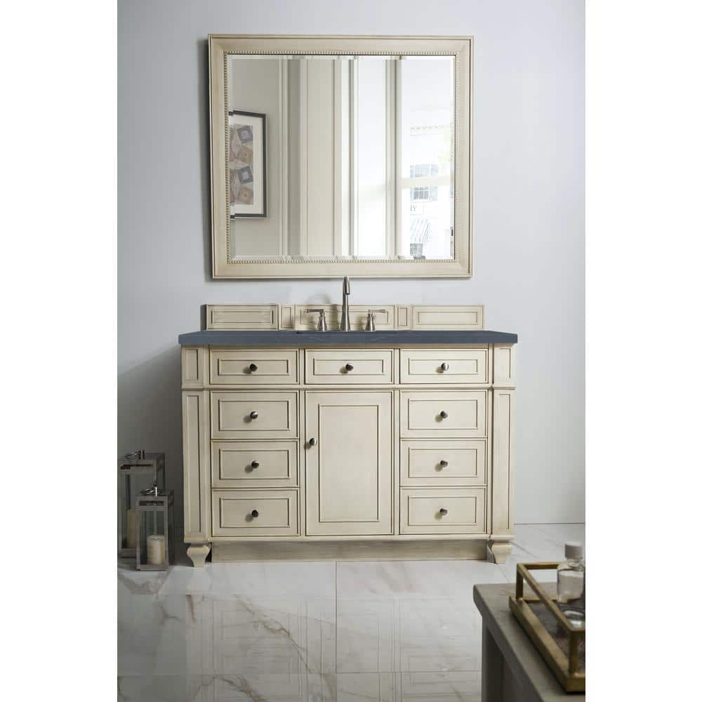 James Martin Vanities Bristol 44" x 40" Vintage Vanilla Bathroom Mirror