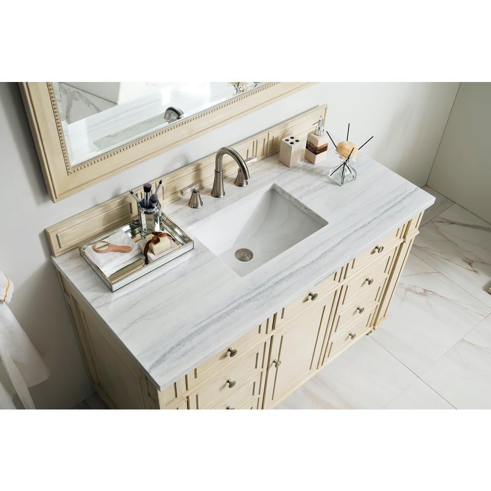 James Martin Vanities Bristol 44" x 40" Vintage Vanilla Bathroom Mirror