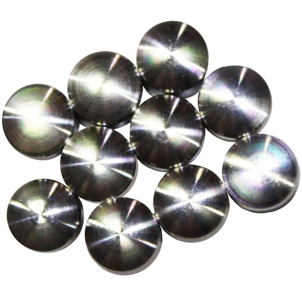 Vista Stainless Steel End Caps for Cable Railing Bag of 10