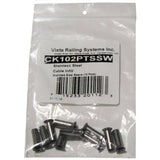 Vista Stainless Steel Sleeve Protector for Cable Railing Pack of 10
