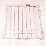 Vista 42 in. H x 48 in. W White Regular Picket Gate