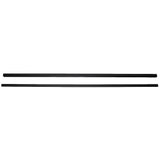 Vista 36 in. H x 96 in. W Black Aluminum Stair Railing Kit