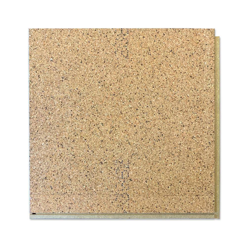 Marmoleum Cinch Loc Seal Volcanic Ash 9.8 mm Thick x 11.81 in. Plank Width Waterproof Laminate Floor Tiles (6.78 sq. ft/Case)