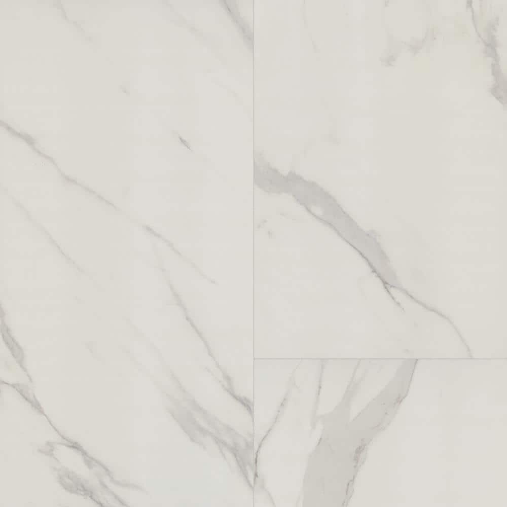 MSI Voyager Blanco 24 in. x 48 in. Matte Porcelain Marble Look Floor and Wall Tile (15.32 sq. ft./Case)