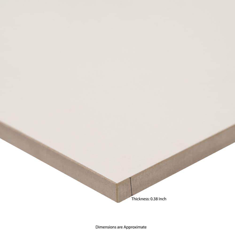 MSI Voyager Blanco 24 in. x 48 in. Matte Porcelain Marble Look Floor and Wall Tile (15.32 sq. ft./Case)