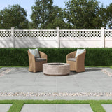 MSI Vulkon Grey 2 cm. x 24 in. x 24 in. Matte Porcelain Paver Tile (56 sq. ft. / pallet)