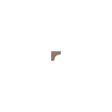 Ekena Millwork WM100 0.69 in. D x 0.69 in. W x 96 in. L Wood Walnut Crown Moulding
