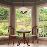 Ekena Millwork WM100 0.69 in. D x 0.69 in. W x 96 in. L Wood Walnut Crown Moulding