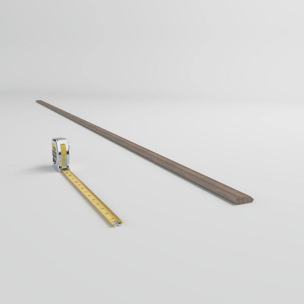 Ekena Millwork WM60 0.56 in. D x 1.75 in. W x 96 in. L Wood (Walnut) Crown Molding