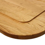 Walnut Hollow 12 in. x 18 in. Oval Cherry Serving Board