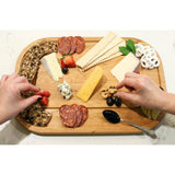 Walnut Hollow 12 in. x 18 in. Oval Cherry Serving Board
