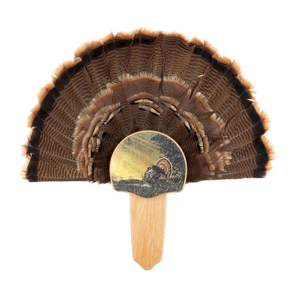Walnut Hollow Solid Oak Turkey Mount Kit with Sunrise Image