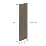 J COLLECTION Medora 101 in. W x 89.5 in. H x 24 in. D Textured Slab Walnut Assembled Laundry Cabinet Bundle